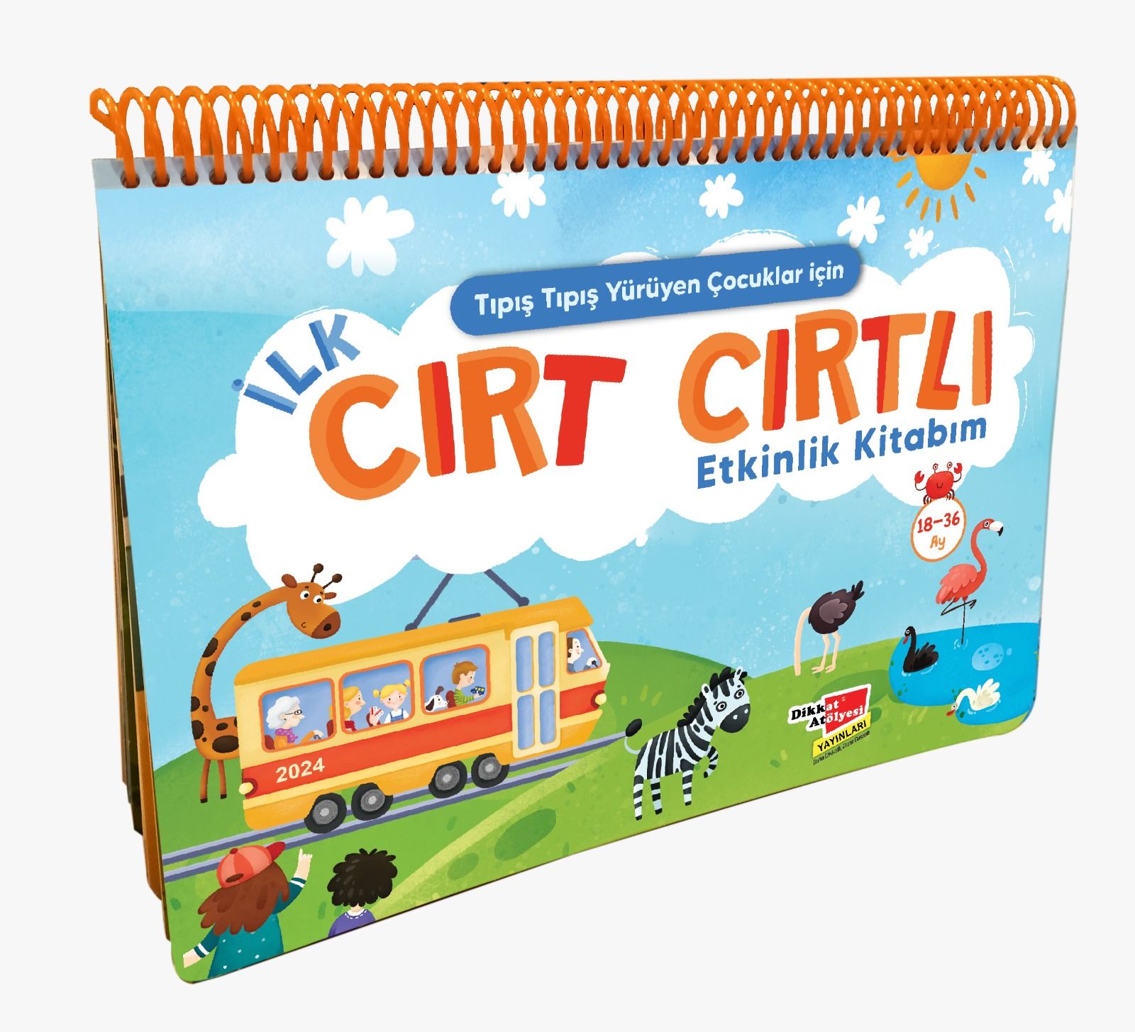 İlk Cırt Cırtlı Etkinlik Kitabım Dikkat Atölyesi Yayınları