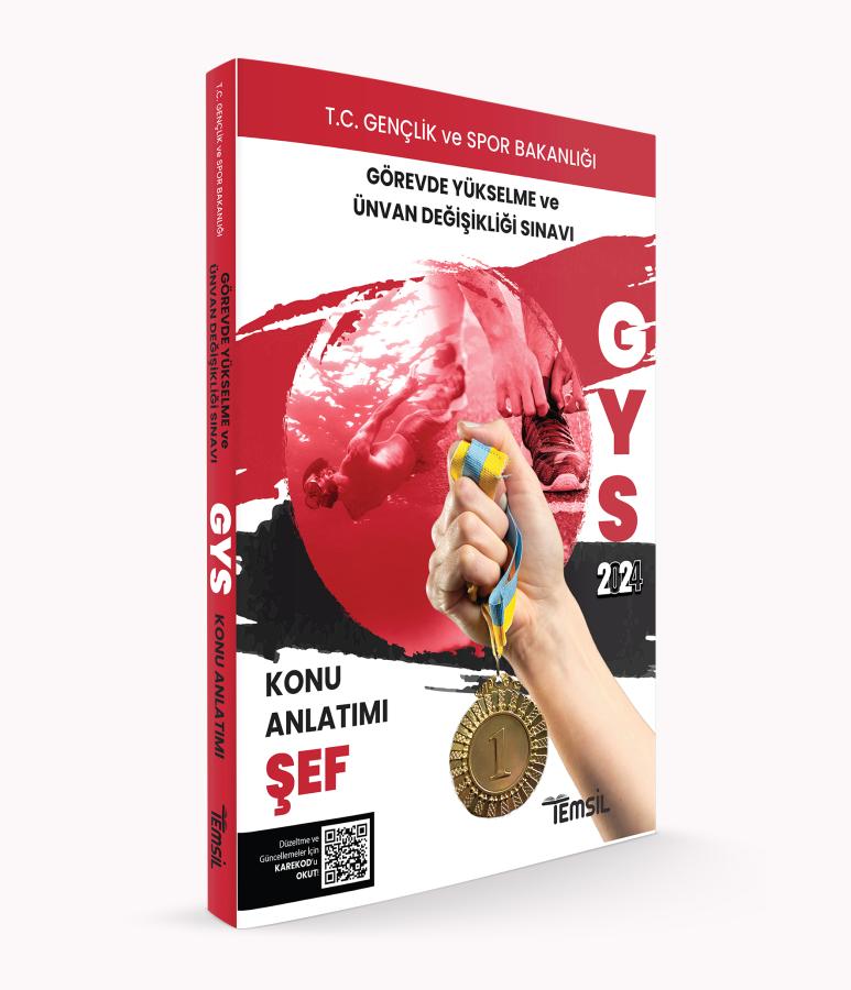 Temsil Kitap Görevde Yükselme ve Ünvan Değişikliği Sınavı Şef