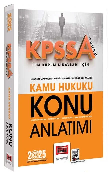 Yargı Yayınları 2025 KPSS A Grubu Kamu Hukuku Konu Anlatımı