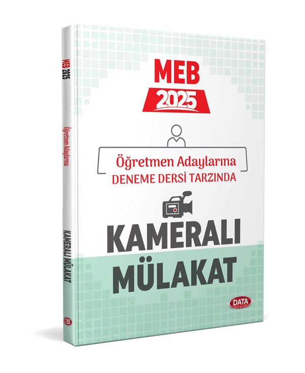 Data Yayınları 2025 MEB Öğretmenlik Mülakat Soru-Cevap