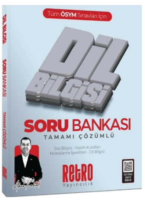 Retro Yayıncılık 2026 Tüm Sınavlar İçin Dil Bilgisi Soru Bankası Aker Kartal