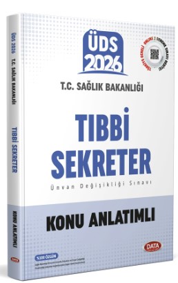 Data Üds Sağlık Bakanlığı Tıbbi Sekreter Konu Anlatımlı 2026
