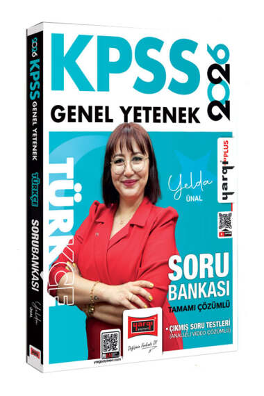 Yargı Yayınları 2026 KPSS Genel Yetenek Tamamı Çözümlü Türkçe Soru Bankası Yelda Ünal Yargı