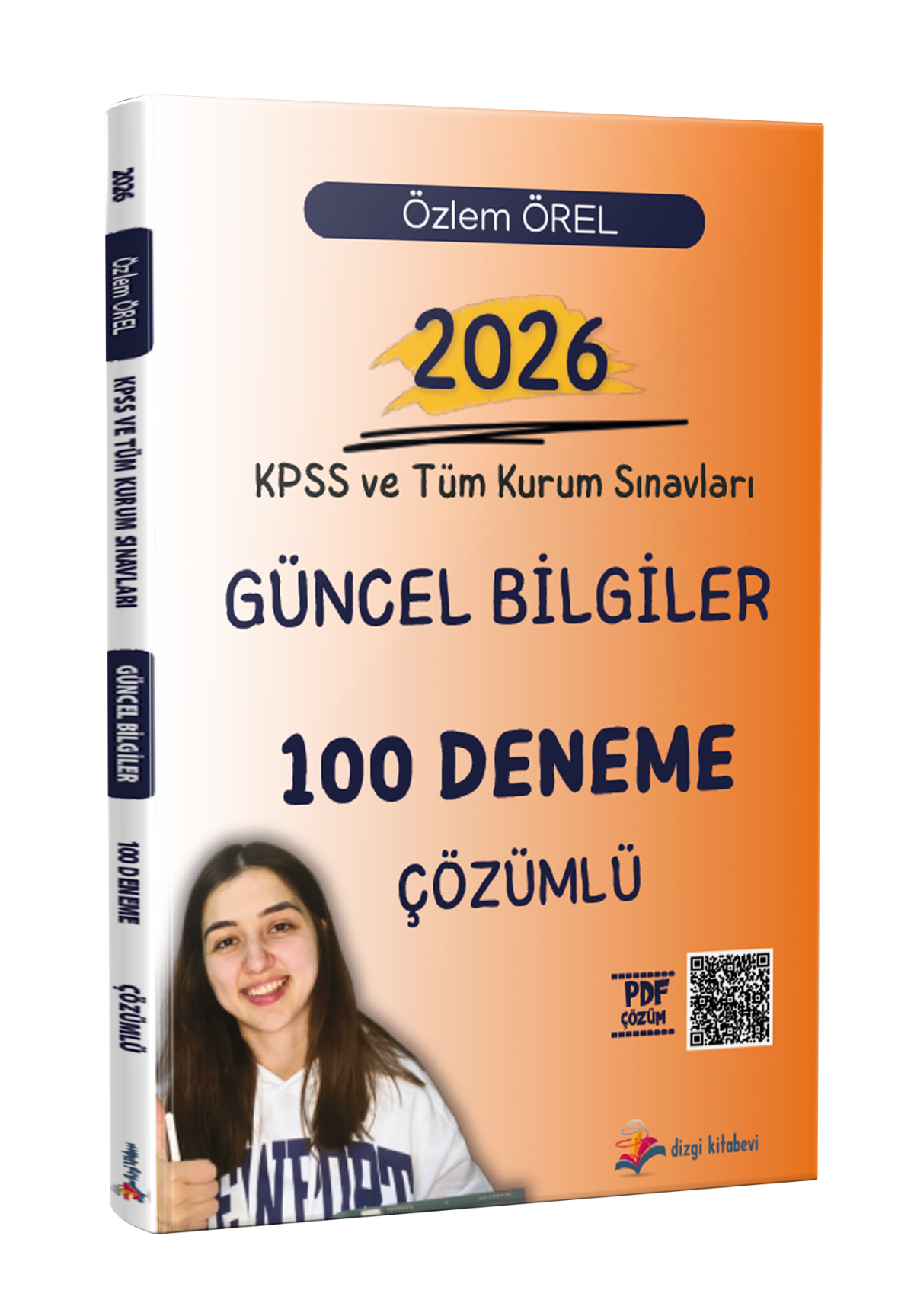 Dizgi Kitap 2026 KPSS ve Tüm Kurum Sınavları Güncel Bilgiler Tamamı PDF Çözümlü 100 Deneme Sınavı Özlem Örel