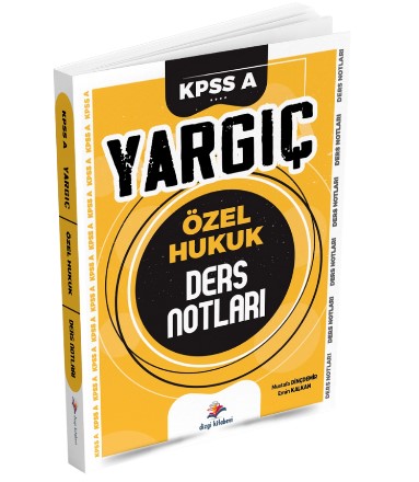 Dizgi Kitap Yargıç Kpss A Özel Hukuk Ders Notları 2025