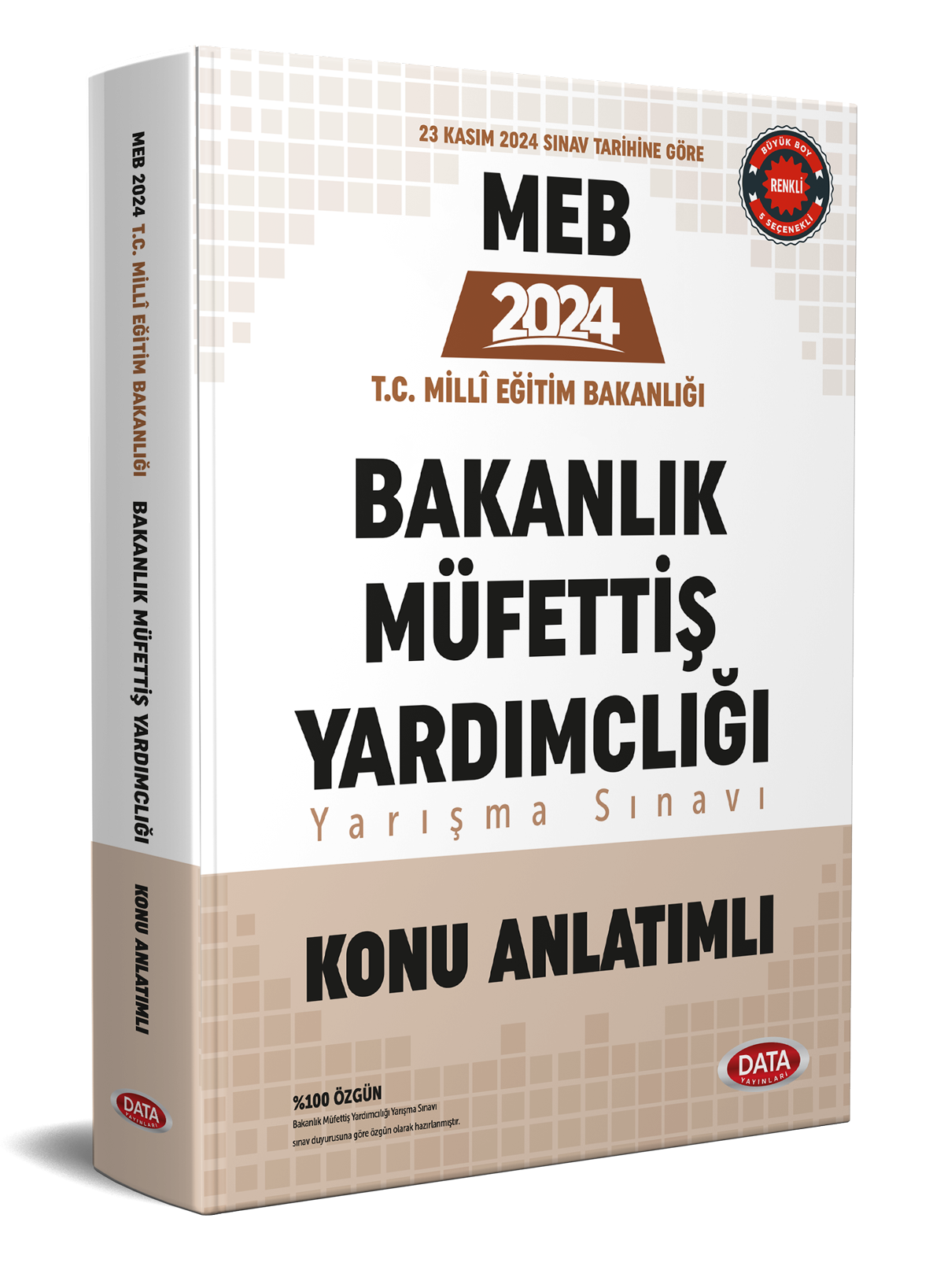 MEB Bakanlık Müfettiş Yardımcılığı Konu Anlatımlı