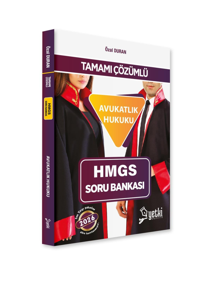 Yetki Yayınları 2026 HMGS Avukatlık Hukuku Soru Bankası