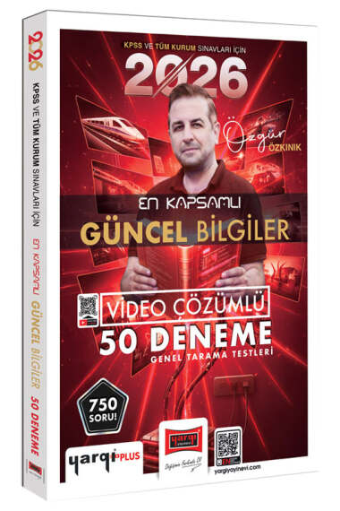 Yargı Yayınları 2026 KPSS ve Tüm Kurum Sınavları İçin En Kapsamlı Güncel Bilgiler 50 Deneme Özgür Özkınık