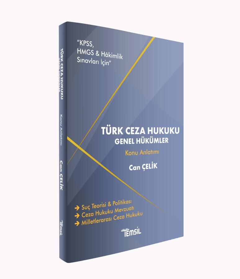 Türk Ceza Hukuku Genel Hükümler Konu Anlatımı Can Çelik Temsil Kitap