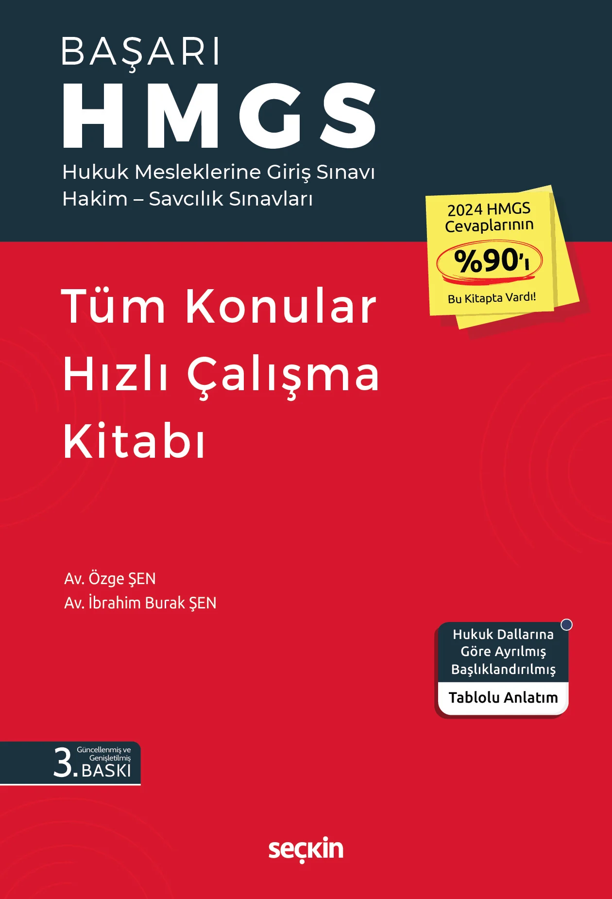 Seçkin Yayıncılık Başarı  HMGS Tüm Konular Hızlı Çalışma Kitabı Şubat 2025