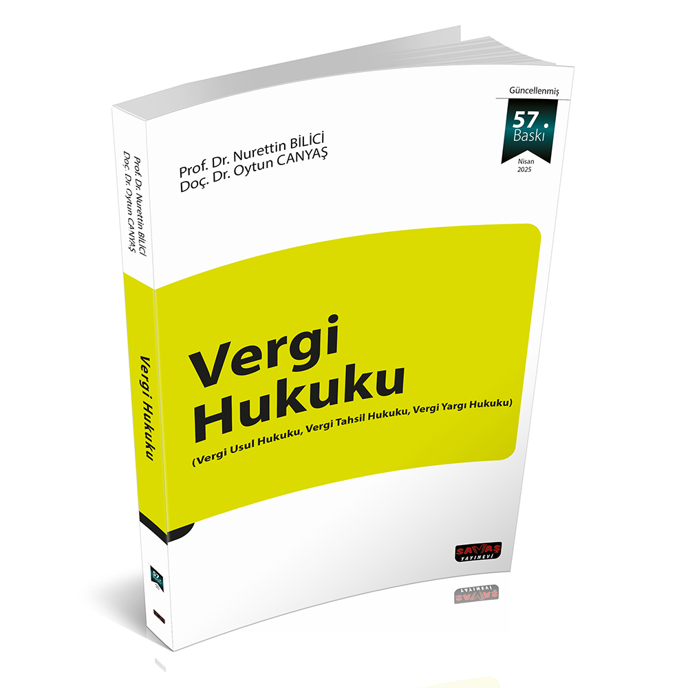 Savaş Yayınevi Vergi Usul Hukuku, Vergi Yargılama ve Tahsil Hukuku 57. Baskı