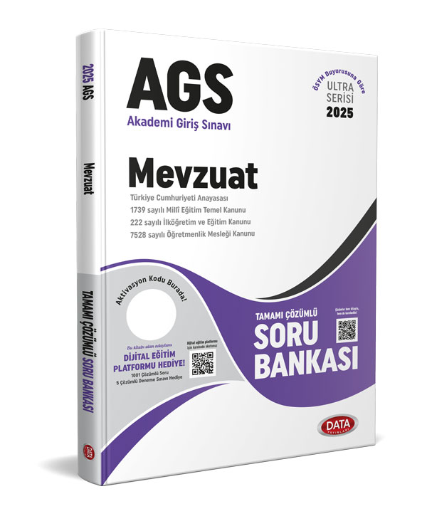 2025 MEB - AGS Mevzuat Soru Bankası Data Yayınları