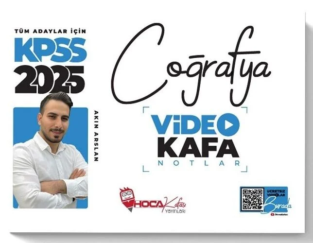 Hoca Kafası 2025 KPSS Coğrafya Video Kafa Notlar - Akın Arslan