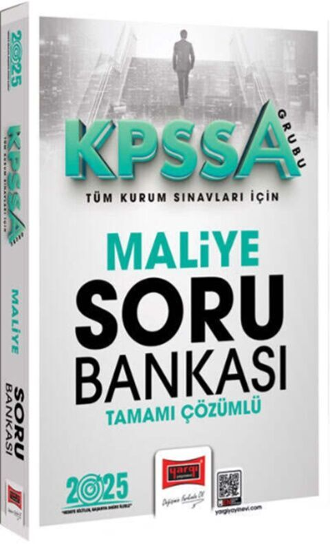 Yargı Yayınları 2025 KPSS-A Grubu Tüm Kurum Sınavları İçin Tamamı Çözümlü Maliye Soru Bankası
