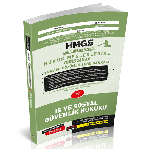 Savaş Yayınları HMGS Kampı İş ve Sosyal Güvenlik Hukuku Soru Bankası Savaş Yayınları 2026