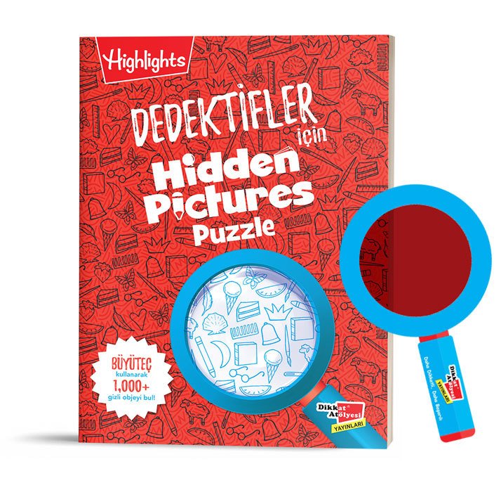Dedektifler için Hidden Pictures Puzzle