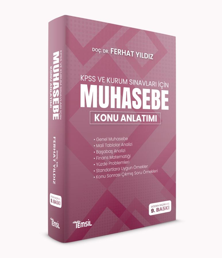 Temsil KPSS A Grubu Muhasebe Konu Anlatımlı - Ferhat Yıldız 9. Baskı