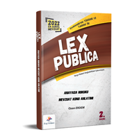 Lex Publica Hakimlik Anayasa Hukuku Mevzuat Konu Anlatýmý Dizgi Kitap Yayýnlarý 2022