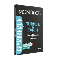 Monopol Kaymakamlýk Türkçe ve Tarih Ders Notlarý Sorular Monopol Yayýnlarý