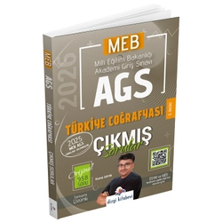 Dizgi Kitap 2026 MEB-AGS Türkiye Coğrafyası Çıkmış Sorular Çözümlü