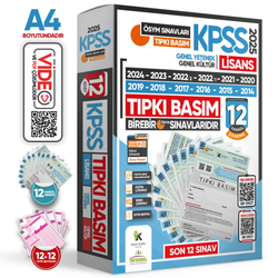 İnformal Yayınları 2025 KPSS Lisans ÖSYM Çıkmış Soru Tıpkı Basım