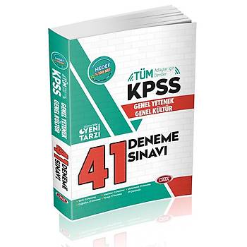 2019 KPSS Genel Yetenek Genel Kültür Tamamý Çözümlü Fasikül 41 Deneme