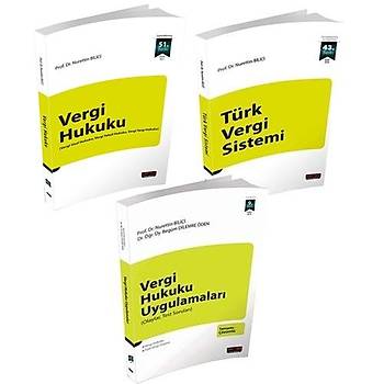 Vergi Hukuku, Türk Vergi Sistemi, Vergi Hukuku Uygulamalarý - Nurettin Bilici, 3'lü Çalýþma Seti