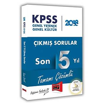 Yargý Yayýnlarý 2018 KPSS Genel Yetenek Genel Kültür Tamamý Çözümlü Son 5 Yýl Çýkmýþ Sorular