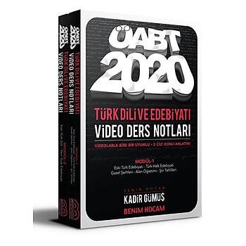 Benim Hocam Yayýnlarý 2020 KPSS ÖABT Türk Dili ve Edebiyatý Öðretmenliði Modüler Video Ders Notlarý Seti