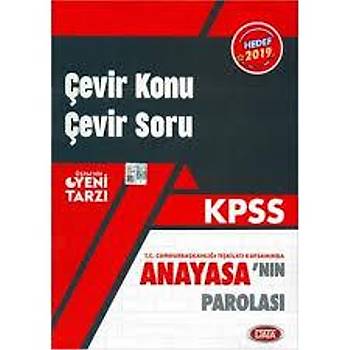 2019 KPSS Anayasa`nýn Parolasý Çevir Konu Çevir Soru