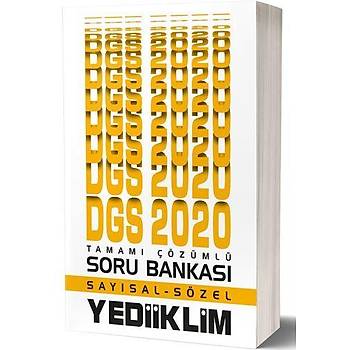 DGS Sayýsal Sözel Soru Bankasý Tamamý Çözümlü Yediiklim Yayýnlarý 2020