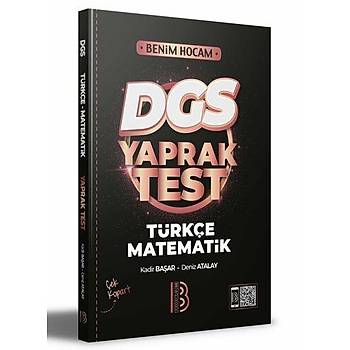 Benim Hocam Yayýnlarý 2022 DGS Türkçe - Matematik Yaprak Test