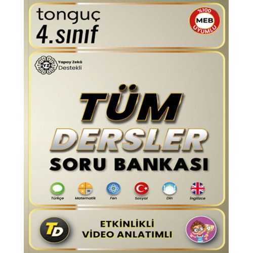 Tongu� Akademi 4. S�n�f T�m Dersler Video Anlat�ml� Etkinlikli Soru Bankas�