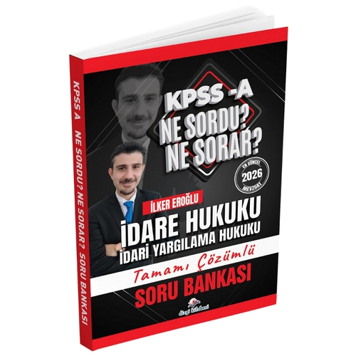 Dizgi Kitap 2026 KPSS A Grubu �dare-�dari Yarg�lama Hukuku Ne Sordu Ne Sorar Soru Bankas� ��z�ml� - �lker Ero�lu Dizgi Kitap