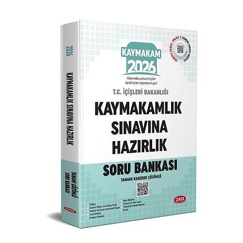 Data Yay�nlar� Kaymakaml�k S�nav�na Haz�rl�k Tamam� ��z�ml� Soru Bankas� 2026