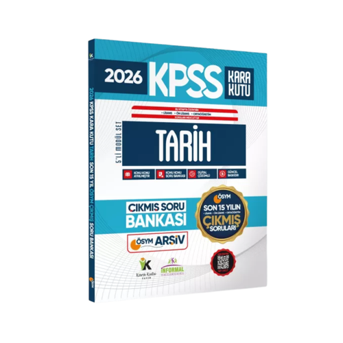 2026 FULL KPSS Lisans-�nlisans-Orta��retim Tarih�in Kara Kutusu �SYM ��km�� Soru Bankas� Son 15 Y�l �nformal Yay�nlar�