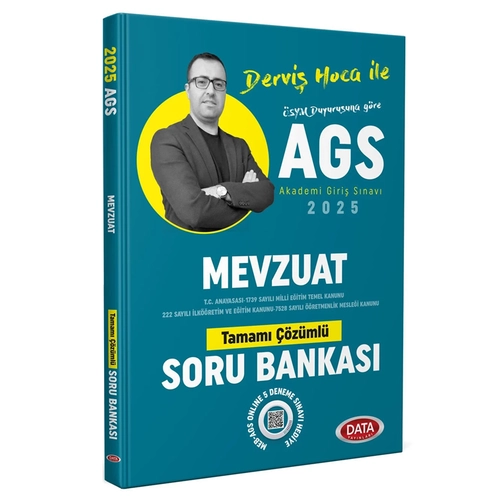 Data 2025 MEB-AGS Mevzuat Soru Bankas� ��z�ml� - Dervi� Hoca Data Yay�nlar�