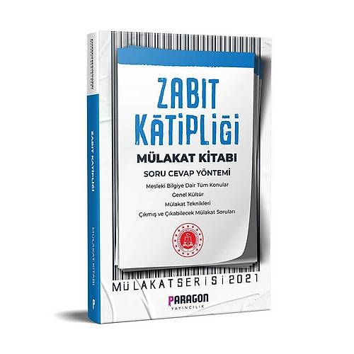Paragon 2021 Zabt Katiplii Mlakat Kitab - km Snav Sorularyla Mlakat Kitab