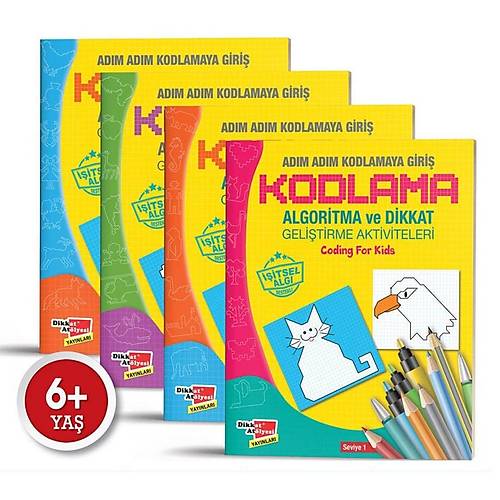 Algoritma Temelli Ad�m Ad�m Kodlama (4'l� Set)