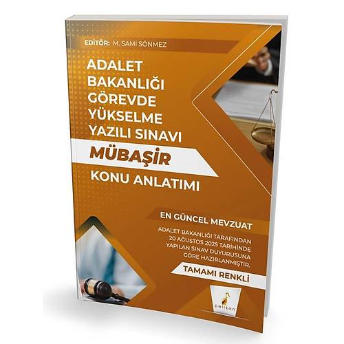 Pelikan GYS Adalet Bakanl��� M�ba�ir Konu Anlat�m� G�revde Y�kselme - M. Sami S�nmez Pelikan Yay�nevi