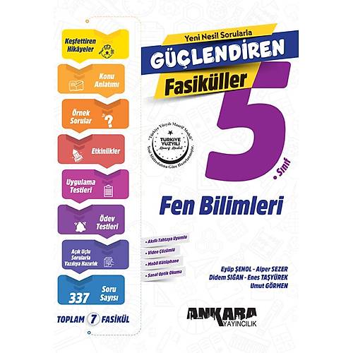5. S�n�f G��lendiren Fen Bilimleri Fasik�ller Ankara Yay�nc�l�k