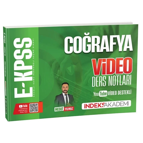 �ndeks Akademi 2026 EKPSS Co�rafya Video Ders Notlar� - Mesut Y�lmaz �ndeks Akademi Yay�nc�l�k