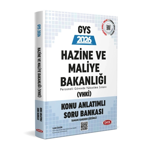 Hazine ve Maliye Bakanl��� (VHK�) 2026 GYS Konu Anlat�ml� Soru Bankas� (Karekod ��z�ml�)