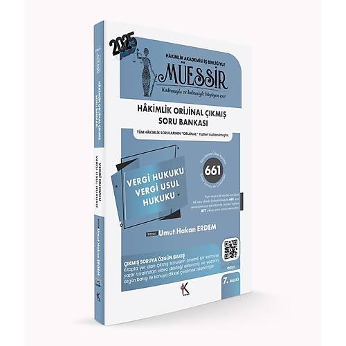 MESSR Vergi Hukuku - Vergi Usul Hukuku Umut Hakan Erdem Kuram Kitap