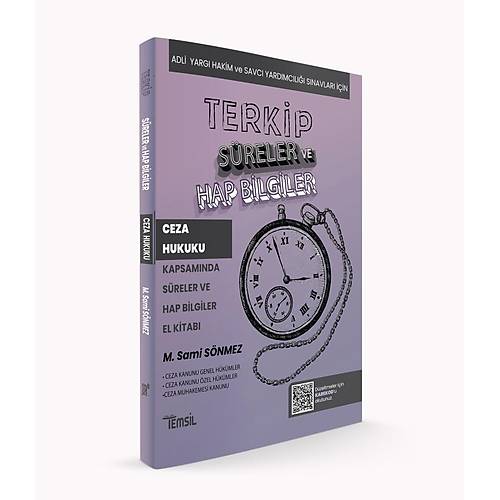 TERK�P Ceza Hukuku Kapsam�nda S�reler ve Hap Bilgiler El Kitab�