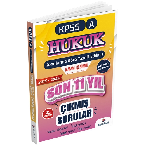 Dizgi Kitap 2026 KPSS A Grubu Hukuk Orijinal ��km�� Sorular Son 11 Y�l ��z�ml� Dizgi Kitap