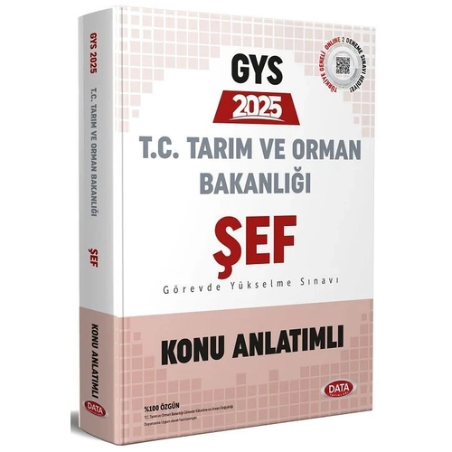 Data 2025 GYS Tarm ve Orman Bakanl ef Konu Anlatml Grevde Ykselme Data Yaynlar