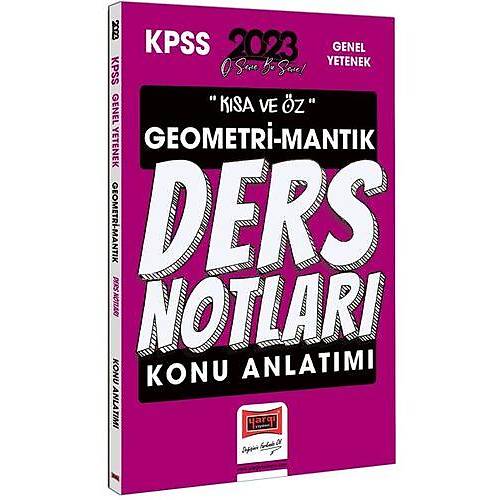 Yarg Yaynlar 2023 KPSS Ksa ve z Geometri ve Saysal Mantk Konu Anlatm Ders Notlar