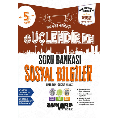 Ankara Yay�nc�l�k 5. S�n�f Sosyal Bilgiler G��lendiren Maarif Modeli Soru Bankas� Ankara Yay�nc�l�k
