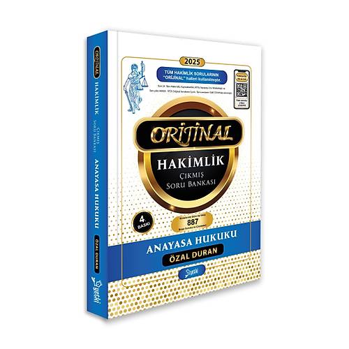 Orijinal Anayasa Hukuku Hakimlik ��km�� Soru Bankas� Yetki Yay�nlar� 2025